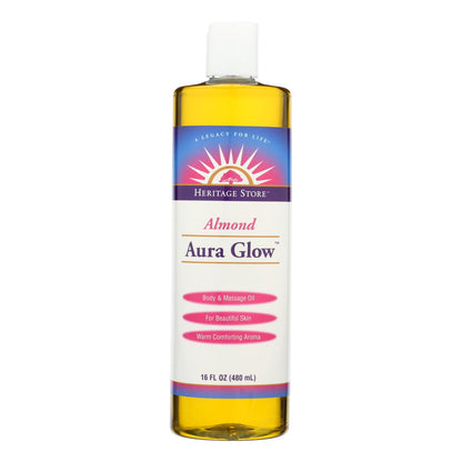 Heritage Products Aura Glow Skin Lotion Almond - 16 Fl Oz
