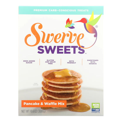 Swerve Sweets&trade; Pancake & Waffle Mix - Case Of 6 - 10.6 Oz
