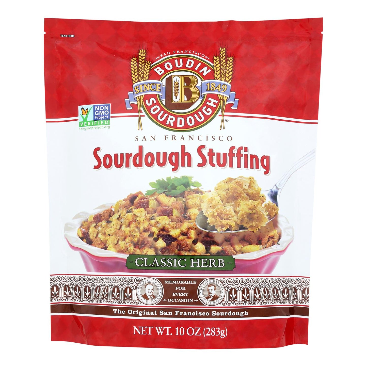 Boudin Sourdough - Stuffing Sourdough Mix - Case Of 8 - 10 Oz