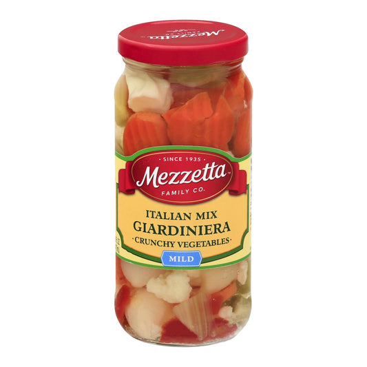 Mezzetta Italian Mix Giardiniera - Case Of 6 - 16 Oz.