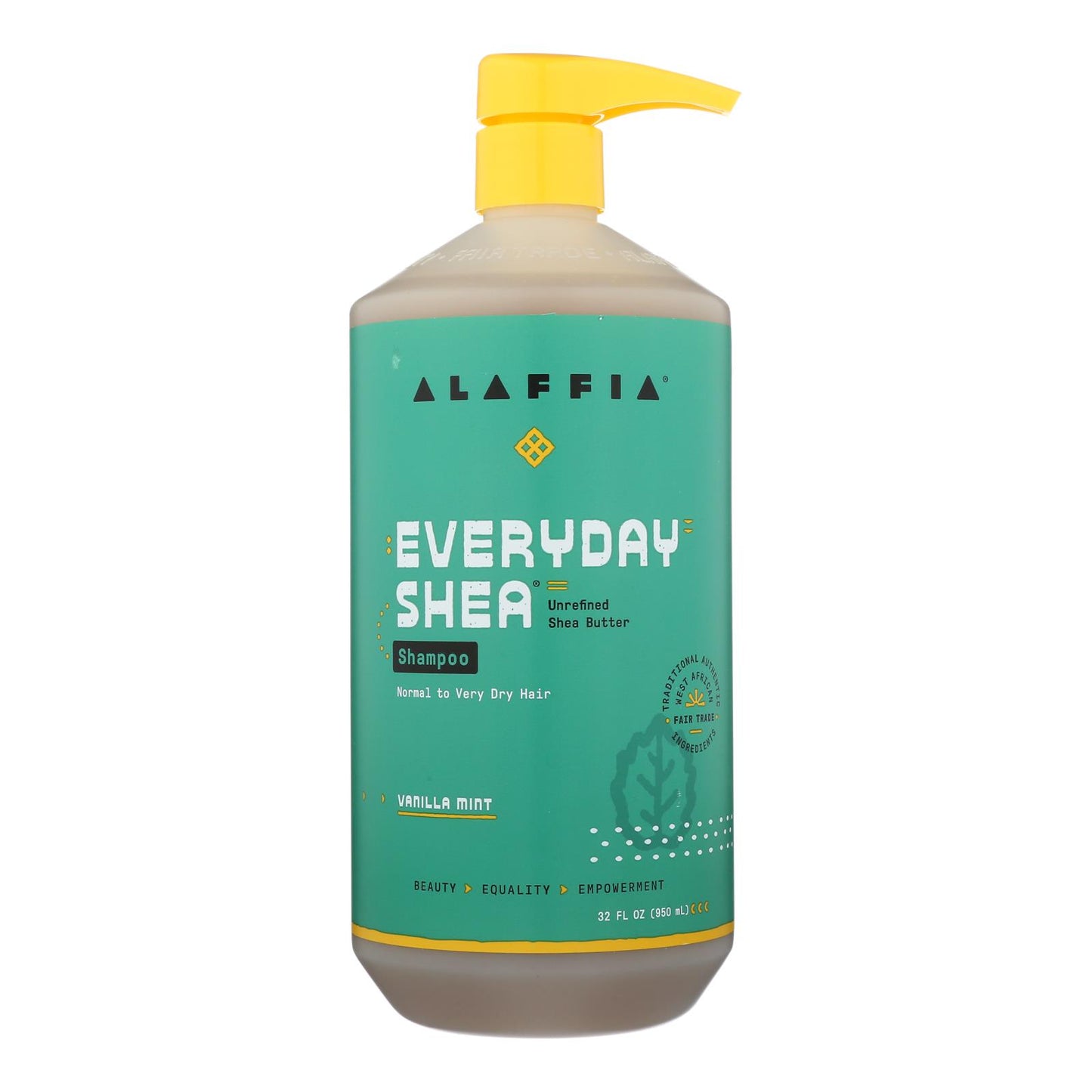 Alaffia - Shampoo - Vanilla Mint - 32 Oz.