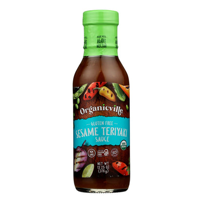 Organicville - Sauce Ses Teriyaki Gluten Free - Case Of 6-13.25 Oz