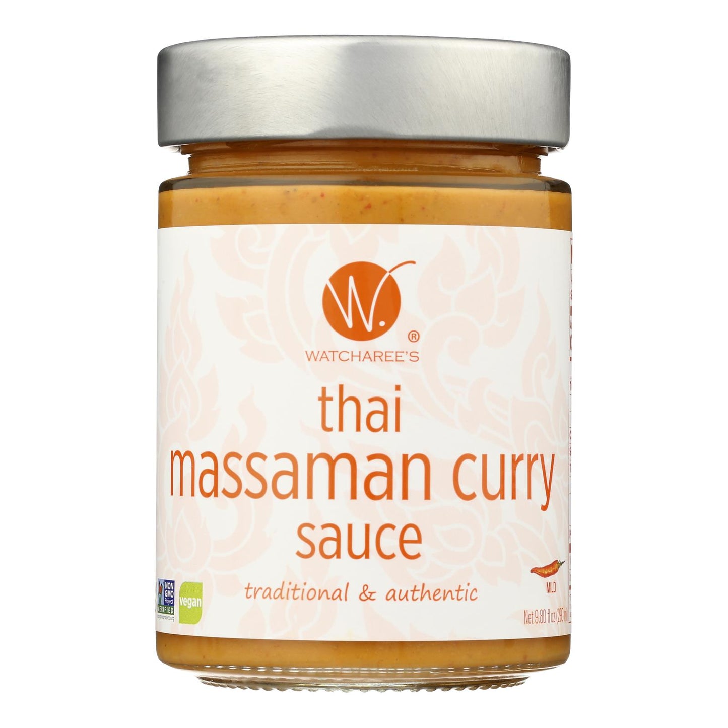 Watcharee's - Sauce Thai Massaman Curry - Case Of 6-9.8 Fz