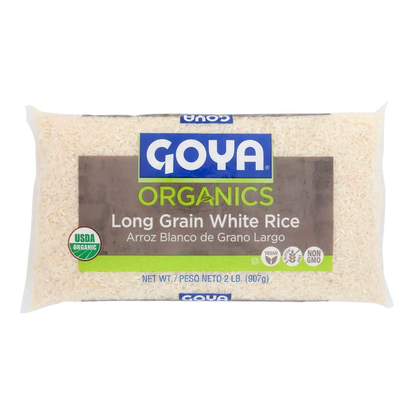 Goya - Rice White Long Grain - Case Of 12-2 Lb