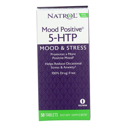 Natrol Mood Positive 5-htp - 50 Tablets
