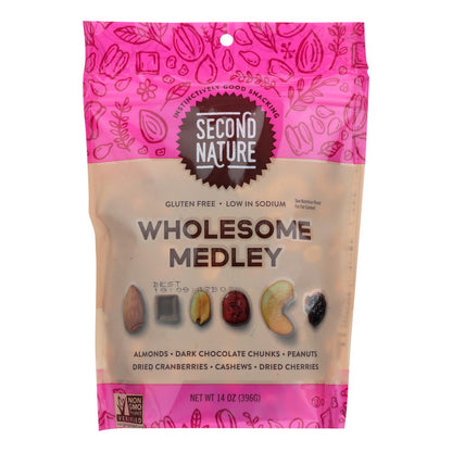 Second Nature - Nut Medley Wholesome - Case Of 6-14 Oz