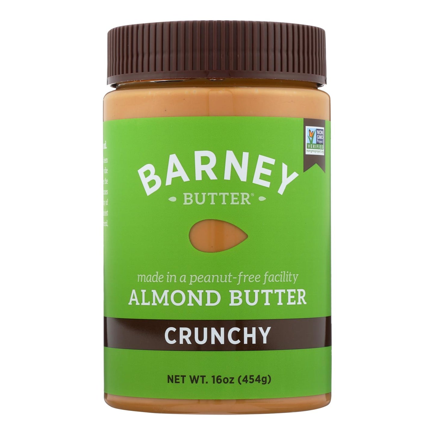 Barney Butter - Almond Butter - Crunchy - Case Of 6 - 16 Oz.