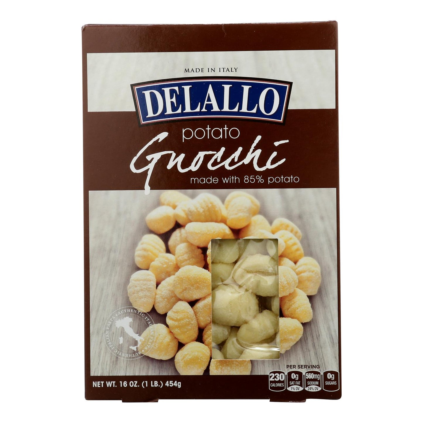 Delallo - Potato Gnocchi - Case Of 12 - 1 Lb.