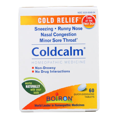 Boiron - Coldcalm Cold - 60 Tablets