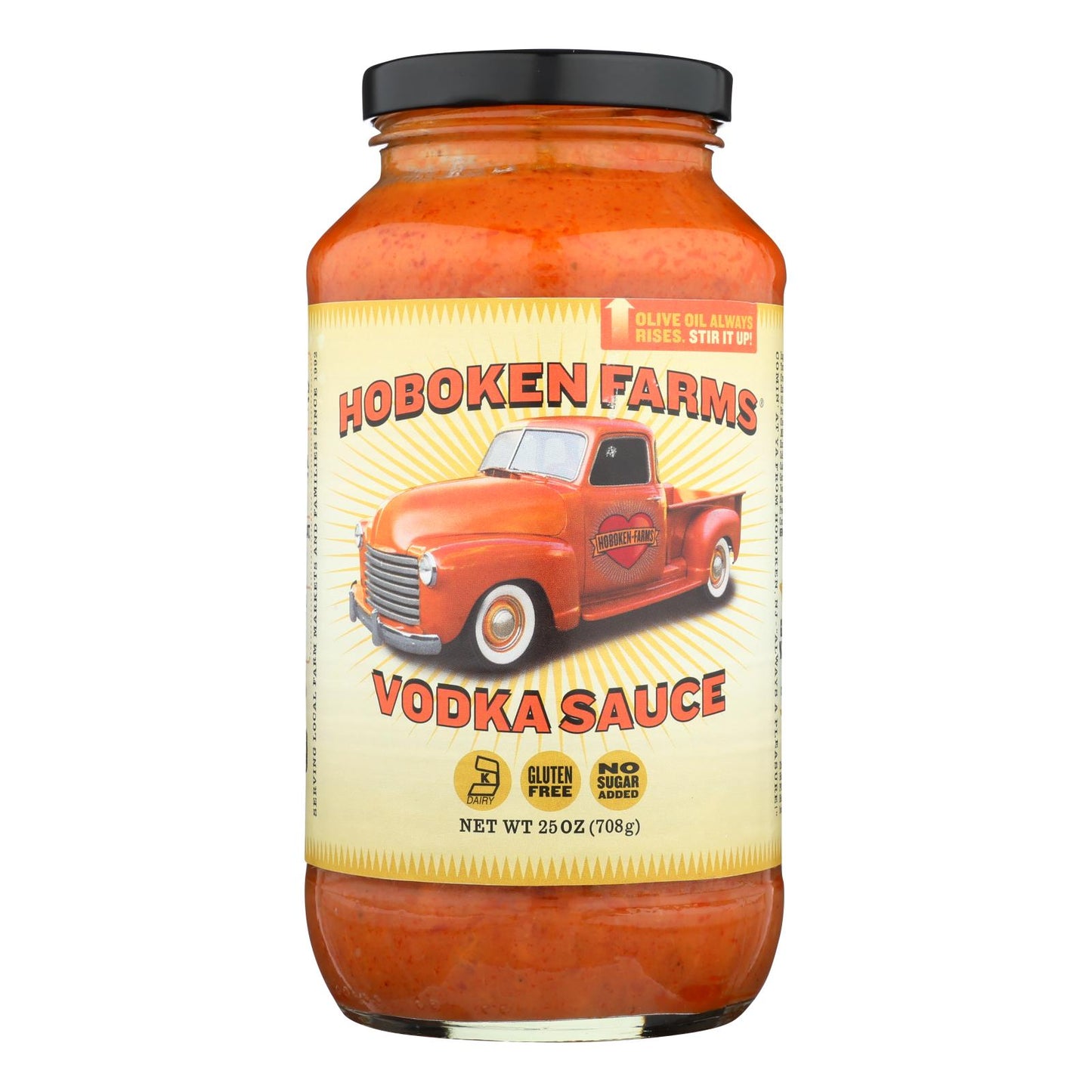 Hoboken Farms Big Boss Vodka Sauce - Case Of 6 - 25 Oz