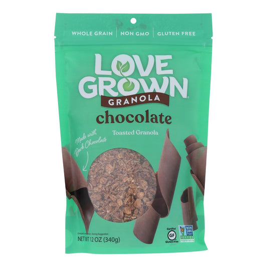 Love Grown Foods Oat Clusters - Cocoa Goodness - Case Of 6 - 12 Oz.