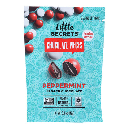 Little Secrets - Candies Dark Chocolate Pprmint - Case Of 8-5 Oz