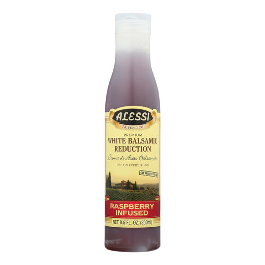 Alessi - Vinegar - White Balsamic Raspberry Blush - Case Of 6 - 8.5 Oz.