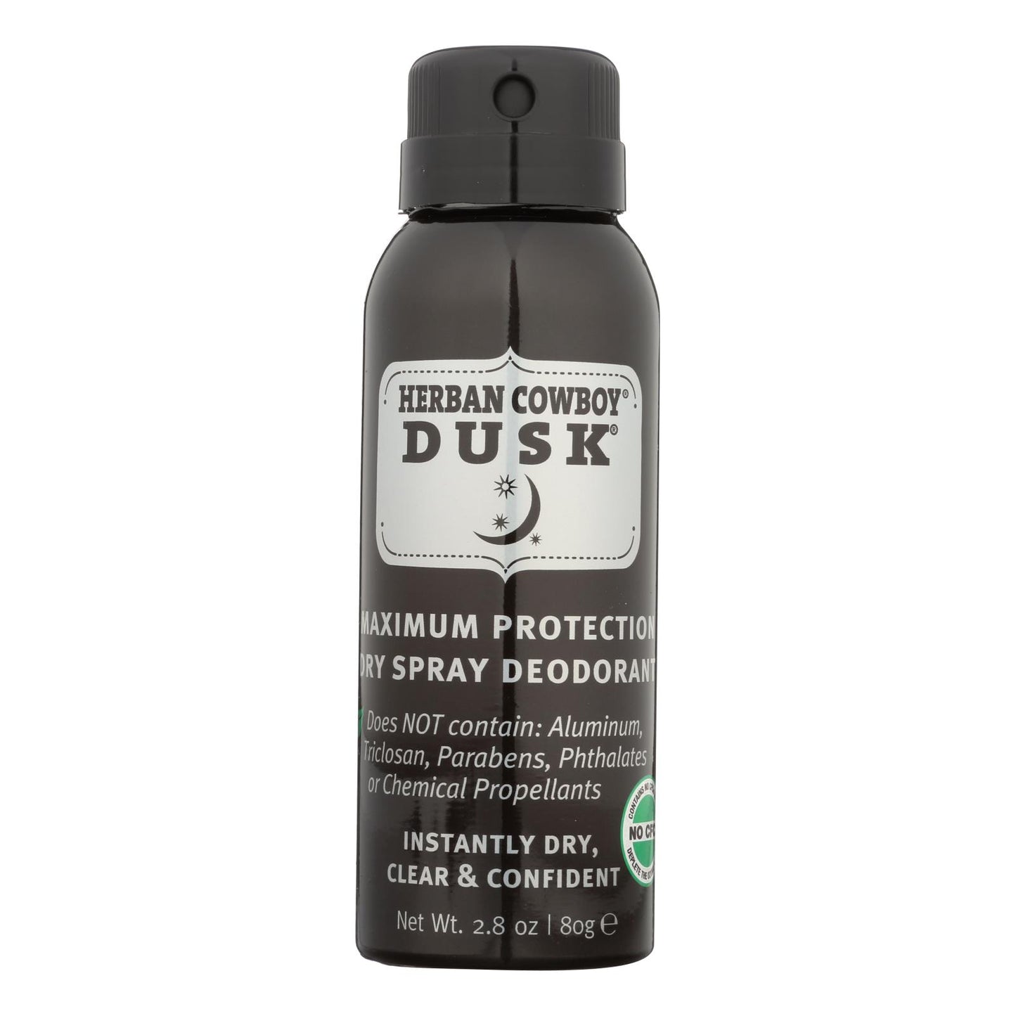 Herban Cowboy Deodorant, Dry Spray Dusk  - 1 Each - 2.8 Oz