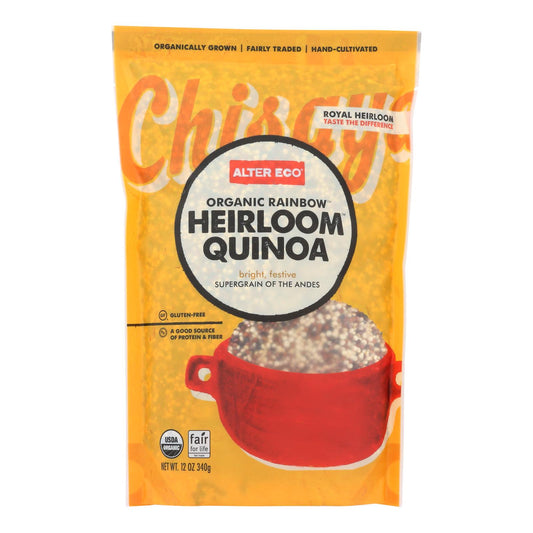 Alter Eco Americas Quinoa - Organic Rainbow Heirloom - Case Of 6 - 12 Oz.