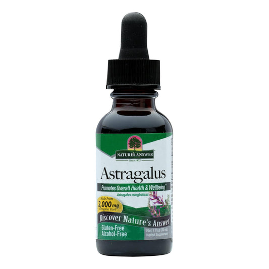Nature's Answer - Astragalus Root Alcohol Free - 1 Fl Oz