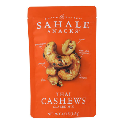 Sahale Snacks Cashews - Thai - Case Of 6 - 4 Oz.