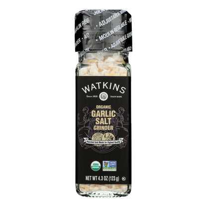 Watkins - Garlic Salt Grinder - Case Of 3 - 4.3 Oz