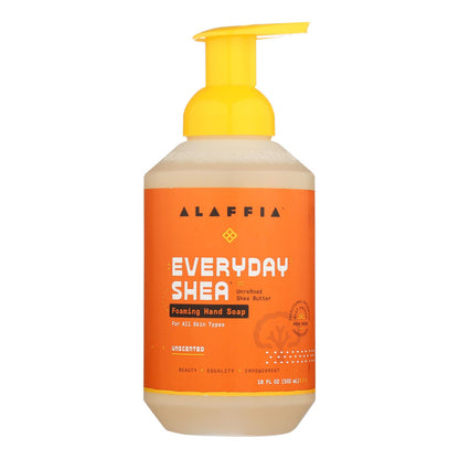 Alaffia Unscented Shea Butter & Neem Foaming Hand Soap - 1 Each - 18 Fz