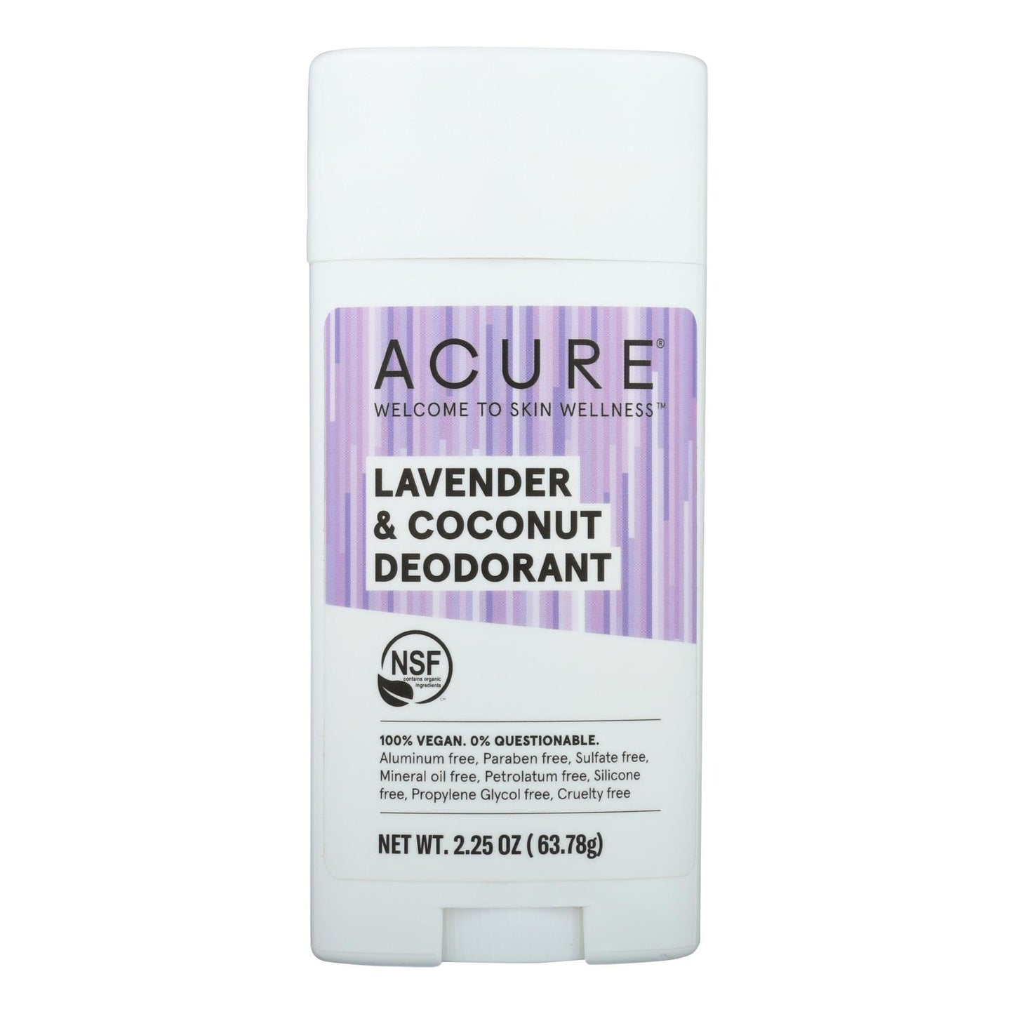 Acure - Deodorant - Lavender And Coconut - 2.25 Oz