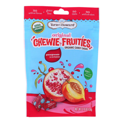 Torie And Howard Chewie Fruities - Pomegranate And Nectarine - Case Of 6 - 4 Oz.