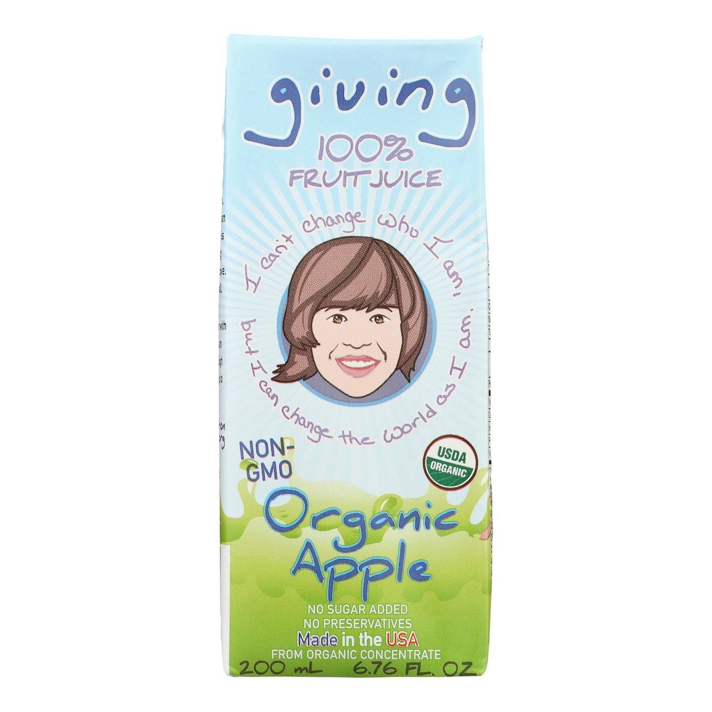 Giving - Juice Apple 3 Pack - Case Of 9-20.28 Fz