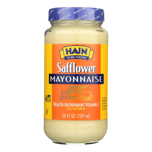 Hain Mayonnaise - Safflower - Case Of 12 - 24 Oz.